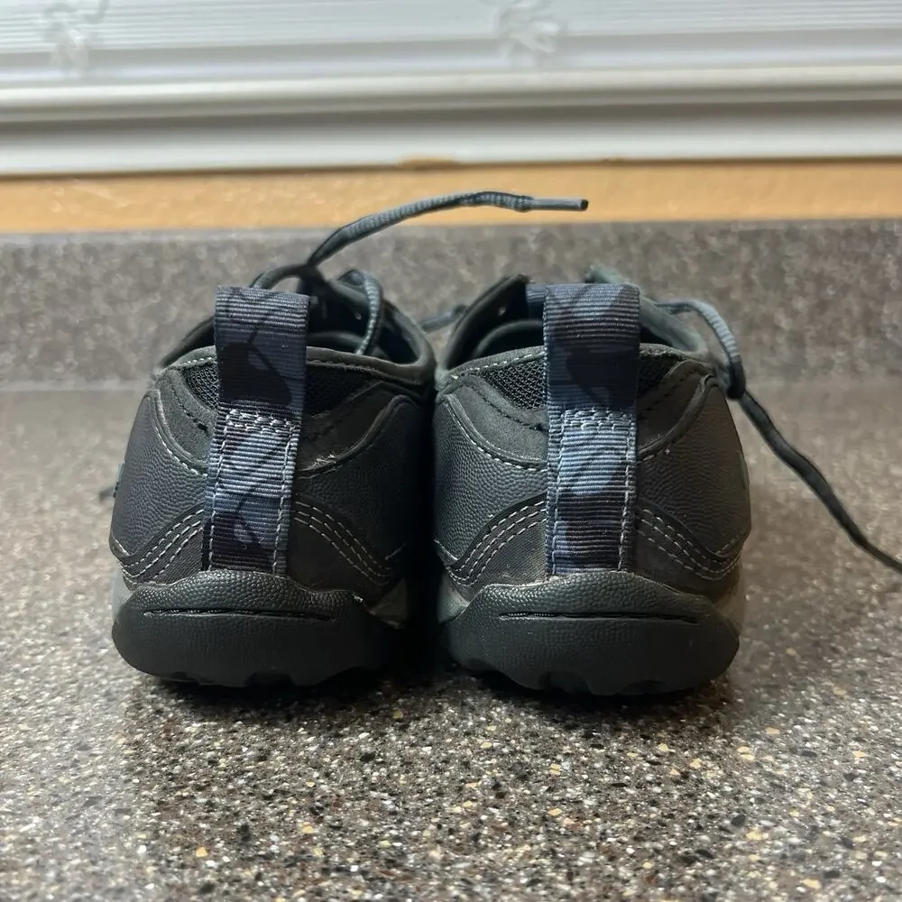 Merrell Women's 9 Outdoor Hiking Sport Shoes Black Suede/Leather Lace Up Comfort